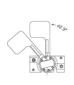 Modulo ottico con termocamera a infrarossi con dispositivo di visione notturna con otturatore a lama e termometro IR - Product Image 5
