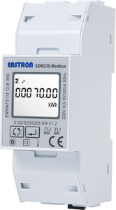 SDM230 <strong>Modbus</strong> MID Approved Single Phase Multi-function Energy Meter with RS485 and <strong>Pulse</strong> Outputs - Product Image 5