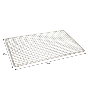 明火用可调烧烤烹饪网耐热不锈钢烤架炉排 - Product Image 6