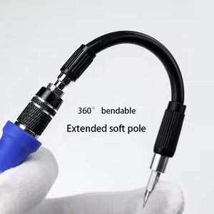 60 1 manyetik hassas tornavida takımı S2 çelik profesyonel onarım aracı seti taşınabilir elektronik tamir kiti kılıf ile - Product Image 3