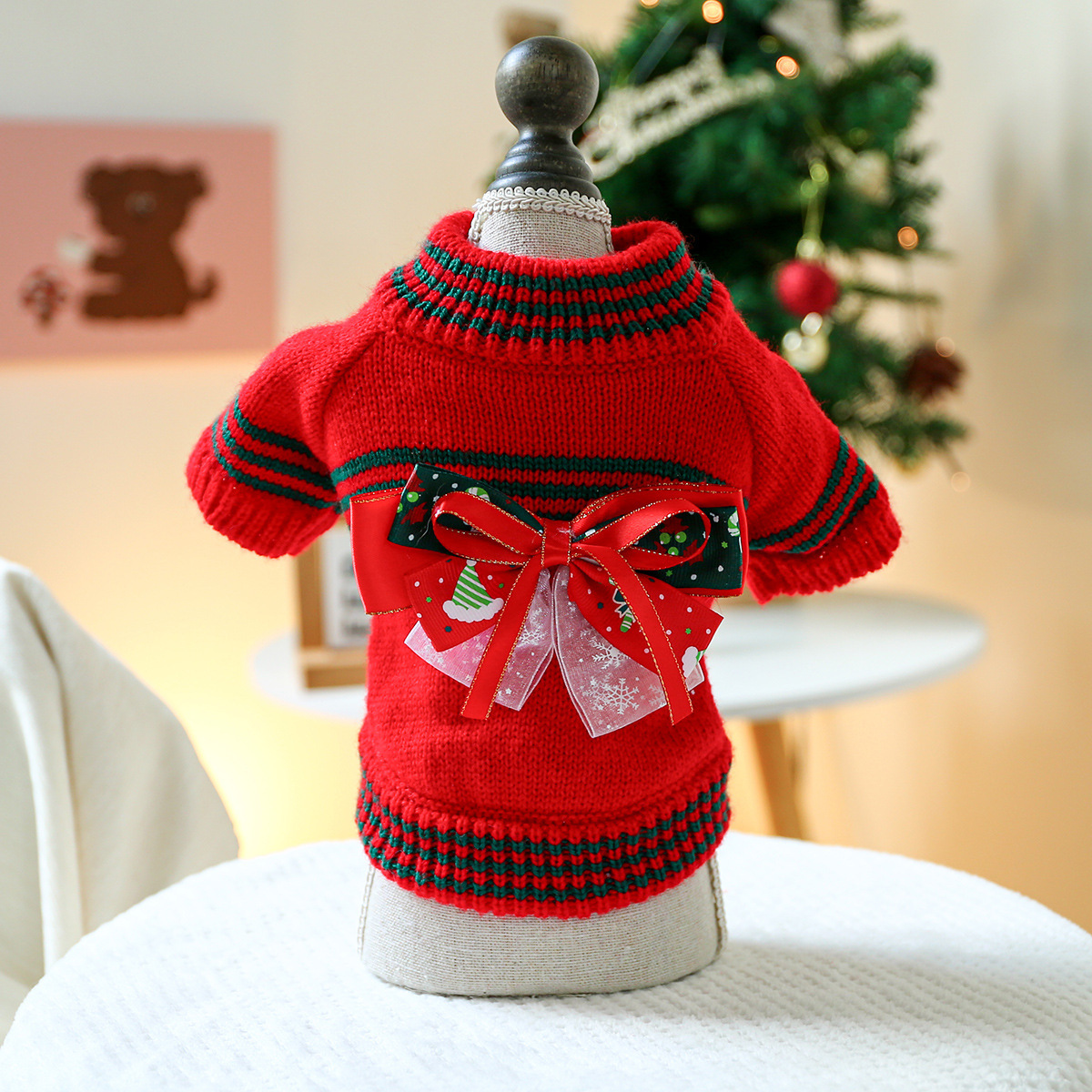 Christmas happy sweater-red