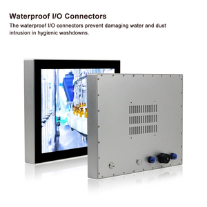 Monitor industriale con connettore SP13 supporto VGA configurazione opzionale pannello incorporato Display - Product Image 3