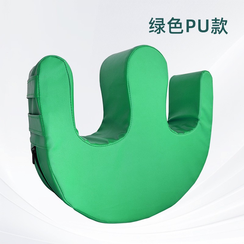 PU fin imperméable vert 8cm (sans bretelles)