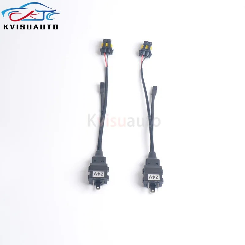12V 24V Relay Harness Control Cable H4 HID Hi Low beam Bi-Xenon HID Bulbs Wiring Controller
