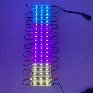 20 шт./строка DC12V WS2811 smart LED RGB Полноцветный пиксельный модуль, IP68, 0,72 Вт; С xConnect/13,5 мм косичкой - Product Image 5