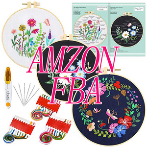 パターンと説明付き刺Embroideryスターターキットクロスステッチセット手作り縫製刺embroideryキットアートワーク - Product Image 5