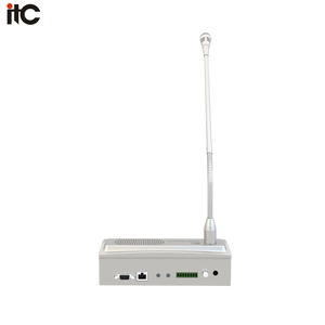 IP система громкоговорящей связи пейджинговой связи Mic домофон оповещения по громкой связи микрофон с 7 дюймов сенсорный экран - Product Image 5