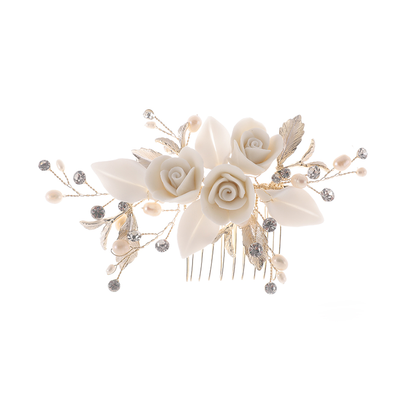 S8424 Light Gold Hair Comb