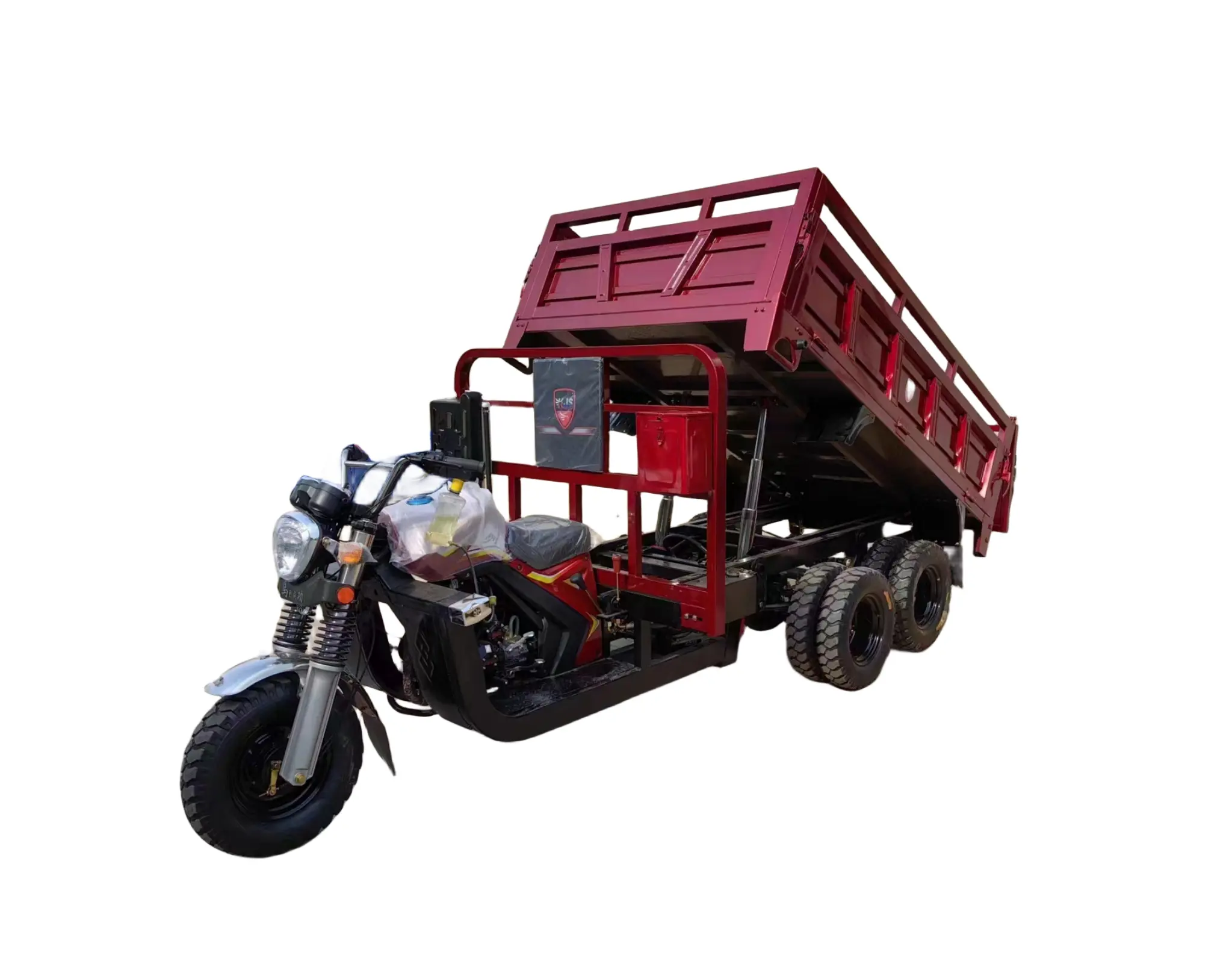 Penjualan langsung dari pabrik 300CC kargo sampah motor listrik dewasa sepeda motor roda tiga murah 9 roda sepeda motor