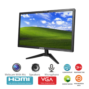 Monitor de ordenador lcd con cámara, promoción de fábrica de China, 19, 20 pulgadas, 1080p, barato - Product Image 4
