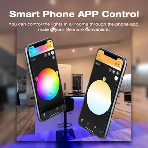 Zigbee Tuya светодиодный контроллер RGB RGBW CCT светодиодный контроллер с поддержкой Alexa Google, голосовое управление, светодиодный диммер - Product Image 3