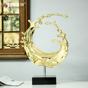 Yeni tasarım Çin Üretici Özel Sanat Zanaat Sanat Dekor soyut reçine Heykel Soyut kompozit heykeli - Product Image 2