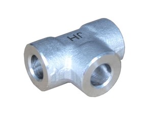 โลหะ ASTM A815 UNS S31803 ข้อต่อท่อเหล็กดูเพล็กซ์ ASME B16.11 ซ็อกเก็ตทีปลอมแปลงเชื่อม 2" เท่ากับที - Product Image 3