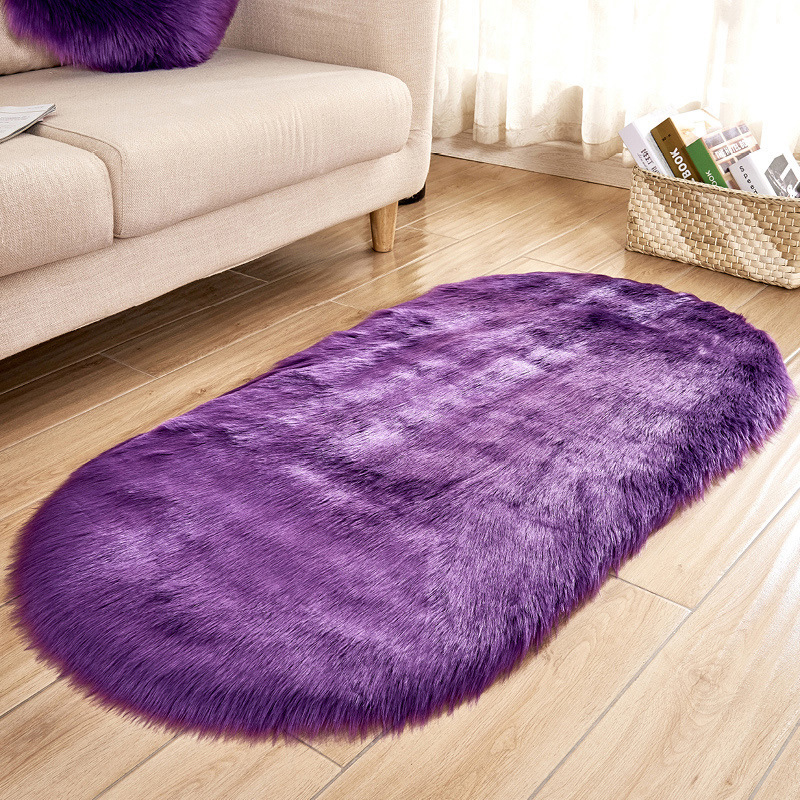 Purple oval