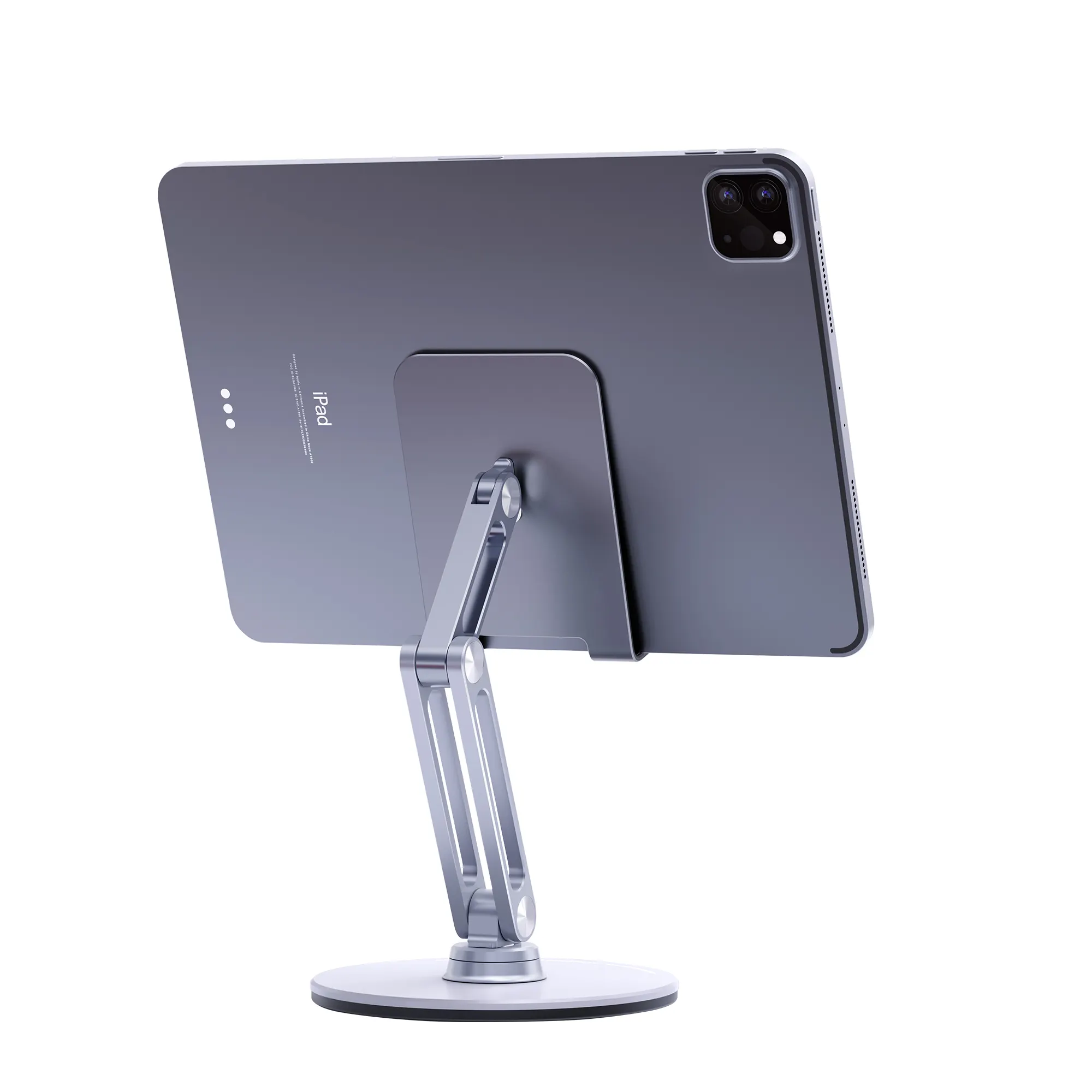 Boneruy Penyangga Tablet Lipat, Dudukan Ponsel Dapat Disesuaikan, Pegangan Ponsel Desktop Murah untuk Apple iPad