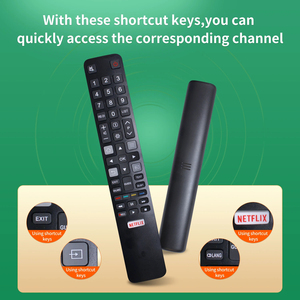 Factory Wholesale Smart Universal TV <strong>Remote</strong> Control RC802N Compatible for TCL Smart TV