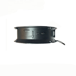 172mm 7 inç 172*150*51mm <span class=keywords><strong>120</strong></span> v 220 volt Dc yuvarlak alüminyum fan çift bilyalı rulman düşük gürültü egzoz fanı