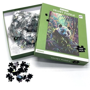 Chất Lượng Cao Tùy Chỉnh Giấy Rompecabezas Para Sublimar Sang Trọng Câu Đố Ghép Hình Đồ Chơi Giáo Dục Cho Người Lớn Trẻ Em Thụy Điển Câu Đố Trống - Product Image 2