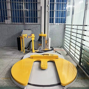 Fully Automatic <strong>Pallet</strong> Wrapping <strong>Machine</strong> Pre-Stretched Wrap <strong>Machine</strong> <strong>Loading</strong> <strong>Unloading</strong> for Commodity <strong>Pallet</strong> Wrapping <strong>Machine</strong> - Product Image 3