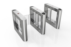Facial Recognition QR <strong>Code</strong>/Card Swipe Identity <strong>Verification</strong> Pedestrian Turnstile Gate for Office Building - Product Image 3