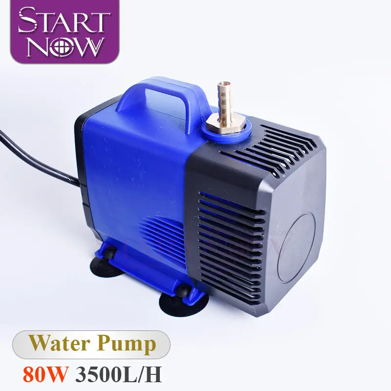 Startnow 80W متعددة الوظائف مضخة مياه غاطسة 3500L/H تدفق 220V توفير الطاقة مضخة لتربية الأسماك Fountainpond CO2 الليزر