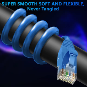 Venta caliente red medidor corto 0,3 m 0,5 M 1M 1,5 m Ethernet UTP Cat6 Cable de conexión - Product Image 4