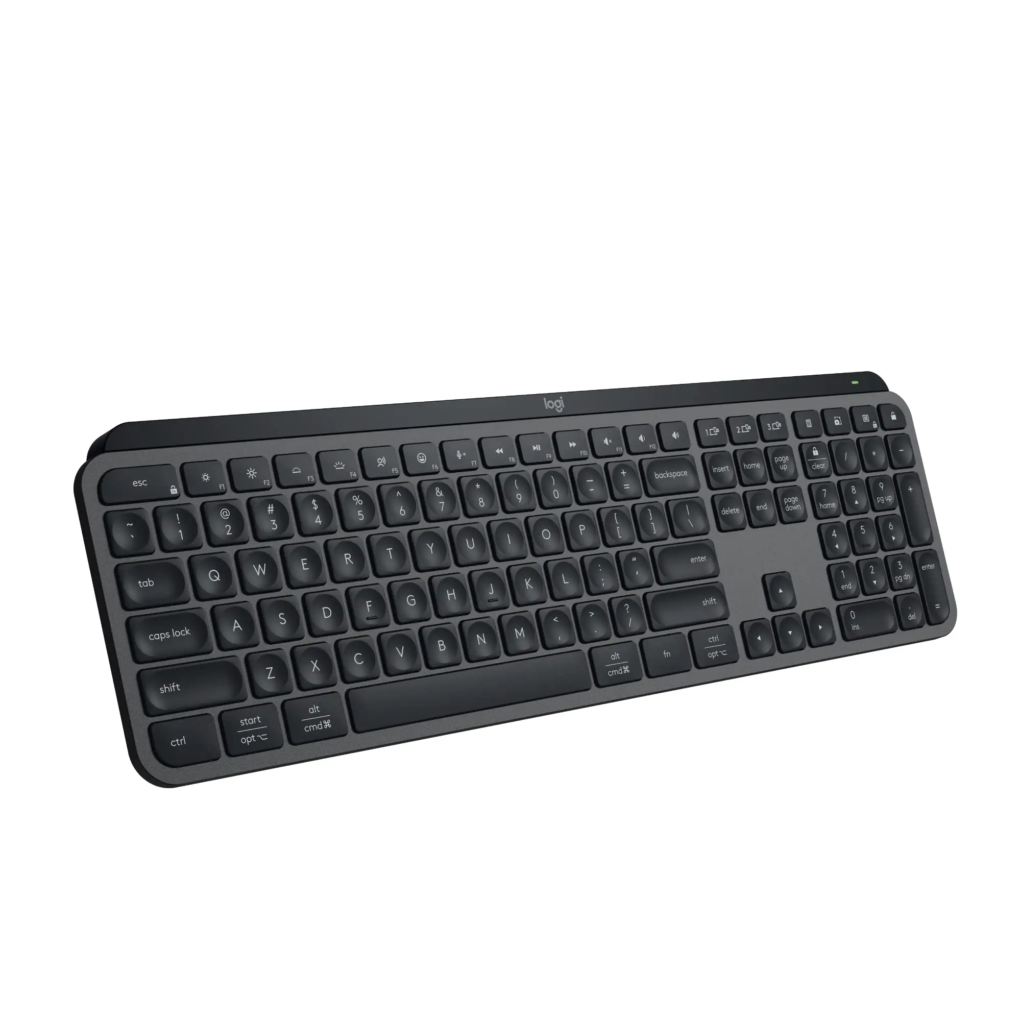 Logitech MX Keys S Clavier sans fil Profil bas Fluide Précise Touches programmables silencieuses