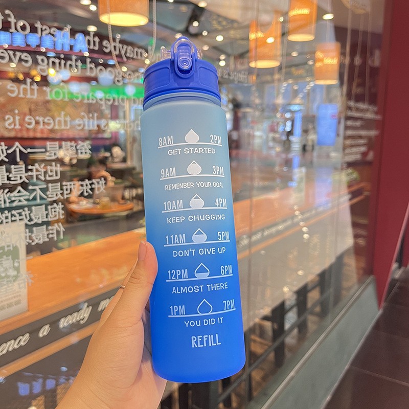 800ml Deep Blue Water Drop