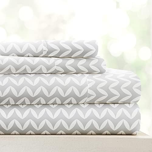 Chevron soufflé gris clair