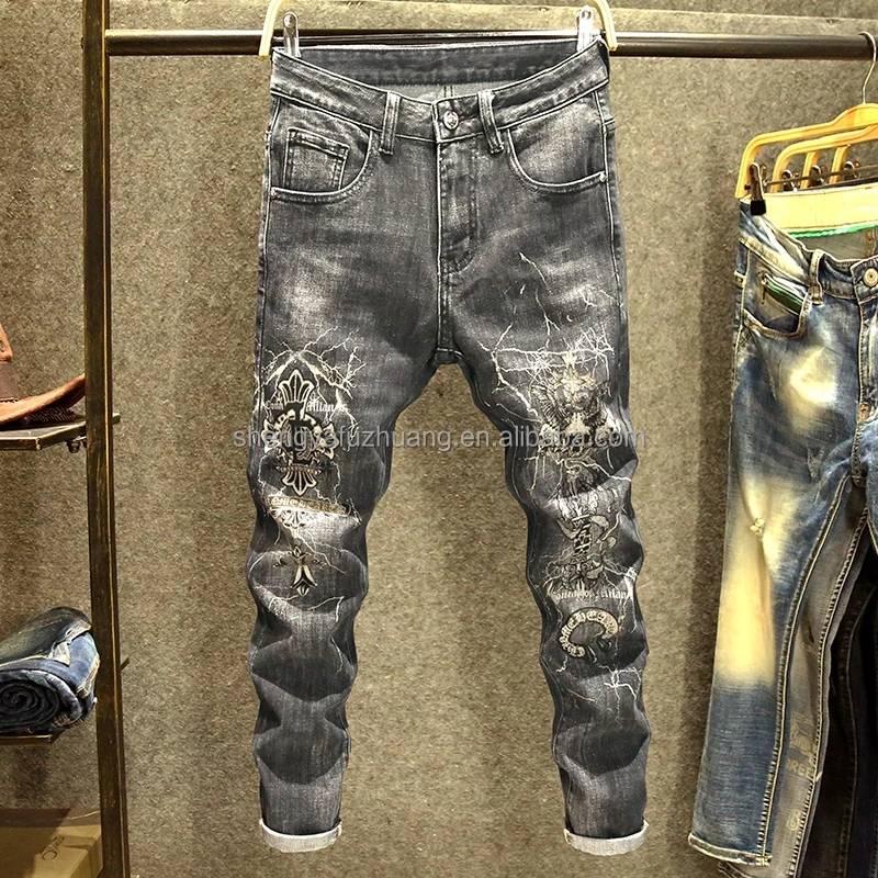 Men's Jeans Comfortable Stretch Men Pants Jeans Denim Fabric With Competitive Price