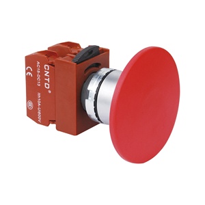 CNTD C2PNM3 fungo auto-Resetting testa del selettore rotante che si blocca con avvio momentaneo illuminato interruttore a pulsante di arresto di emergenza - Product Image 2