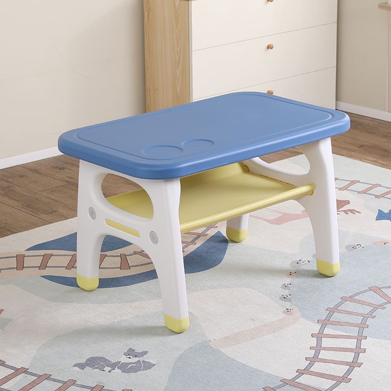Blue table