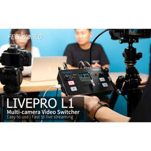 FEELWORLD最新的4 hdmi输入usb 3.0直播流和录制视频切换器 - Product Image 2