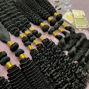 Ücretsiz örnek brezilyalı ham işlenmemiş bakire Remy saç demetleri manikür hizalanmış saç örgü vücut dalga kıvırcık insan saçı uzatma - Product Image 1