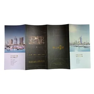 工厂定制设计高品质传单宣传册印刷胶印宣传册折叠传单 - Product Image 2