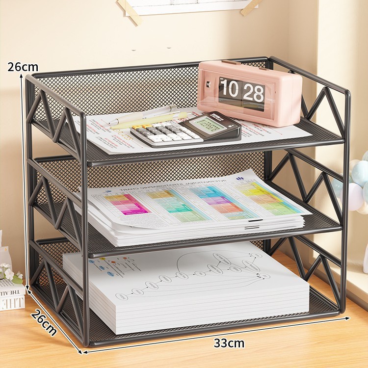 122-H Three-layer Black - Horizontal 33*26*26