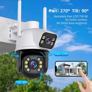 Icsee Xmeye 6MP 8CH Kit de cámara de seguridad inalámbrica para el hogar con Audio bidireccional Wifi Ptz Network y sistema Nvr para monitoreo del hogar - Product Image 6