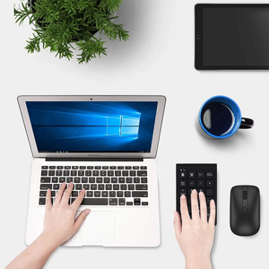 ABS 22 Keys Teclado Digital Portable Rechargeable <strong>Wireless</strong> <strong>Numeric</strong> <strong>Keypad</strong> Bluetooth Number Pad for Laptop - Product Image 5