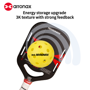2024新着Arronax色変更技術カスタムTorayt700カーボンファイバーUSAPA承認ピックルボールパドル独占特許 - Product Image 3