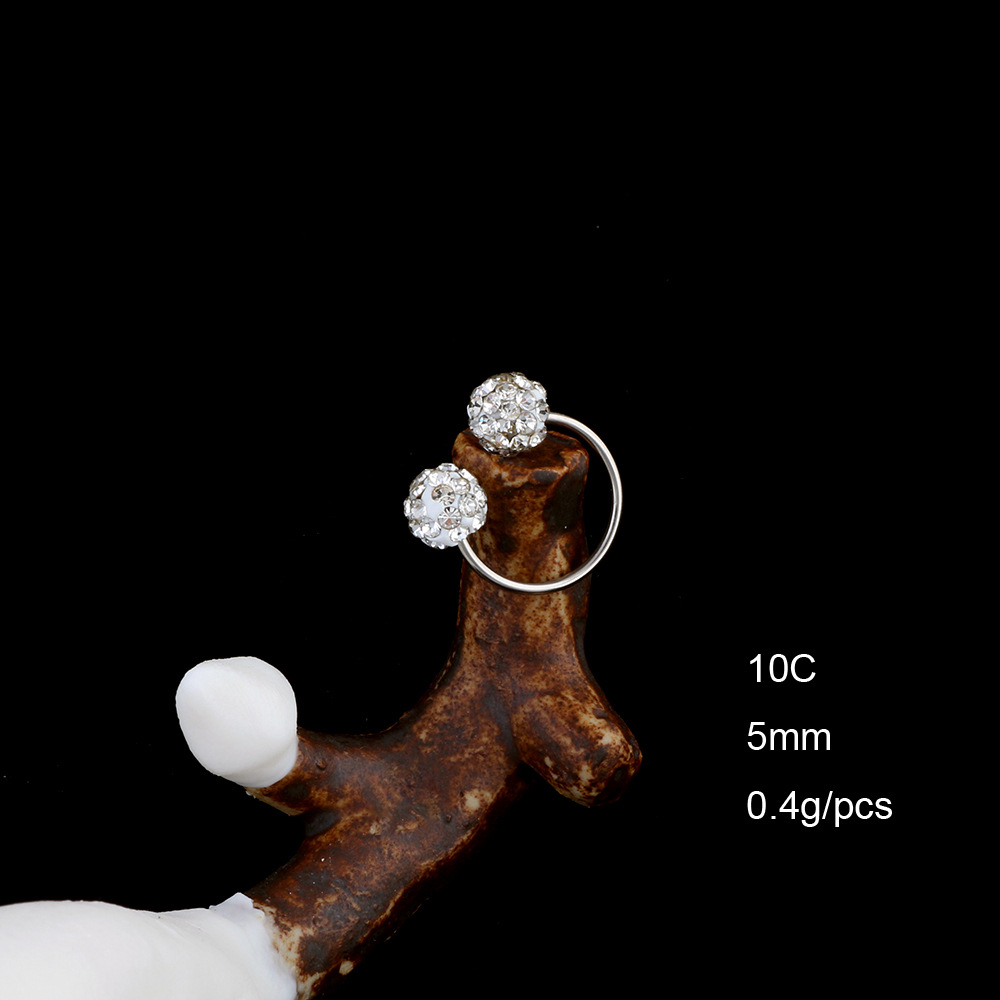Bille de 12 mm de diamètre extérieur, 5 mm - Fabrication nationale - Lot de 10