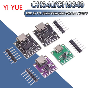 MSOP10 USB zu TTL Serieller Konverter, 5V/3.3V Alternative CH340 Modul TYPE-C Schnitts telle für Arduino Pro Mini CH340C CH9340 CH340E