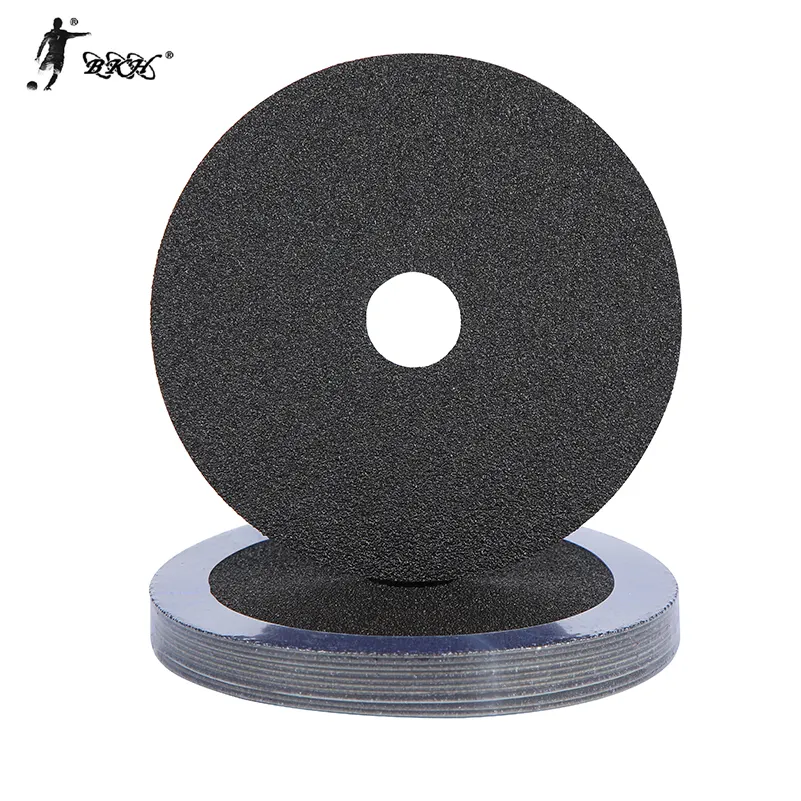 BKH free sample 4" fiber disc abrasives tools for metal stainless polishing