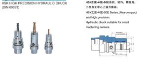 High Precision Hydraulic Chuck <strong>Tool</strong> <strong>Holder</strong> DIN69896 Spindle <strong>HSK</strong>