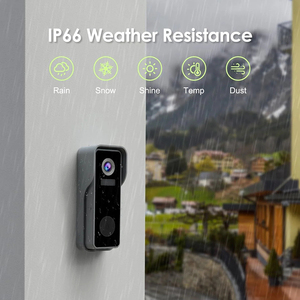 2K Smart Video Doorbell <strong>Camera</strong> Night Vision Customizable Logo Waterproof Fast 7-Day Delivery Application <strong>Intercom</strong> <strong>Function</strong> - Product Image 2