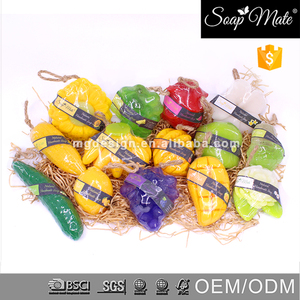 OEM Handmade Assorted Fruit <strong>Shape</strong> <strong>Soap</strong> Natural Brightening Skin Care Cleaning Moisturizing Essential Oil Fruit Bath <strong>Soap</strong> - Product Image 2