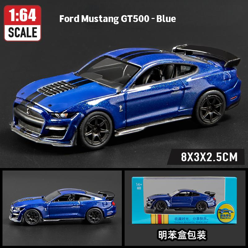 Ford Mustang GT500 - azul