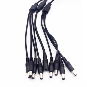 Led kablo DC Splitter 5.5X2.1mm 1 X kadın 2 4 5 6 8 X erkek çok fonksiyonlu bağlantı kablosu - Product Image 6