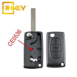 3 Buttons VA2 Blade Flip Folding Entry Car <strong>Remote</strong> Key Case Shell Cover for PEUGEOT <strong>207</strong> 308 307cc Auto Parts - Product Image 4