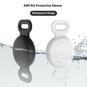 เคสป้องกันตัวระบุตำแหน่ง GPS กันน้ำสำหรับ Apple Airtag ซิลิโคนป้องกันการสูญหายค้นหาแอปของฉัน4G GPRS สำหรับกุญแจสัตว์เลี้ยง