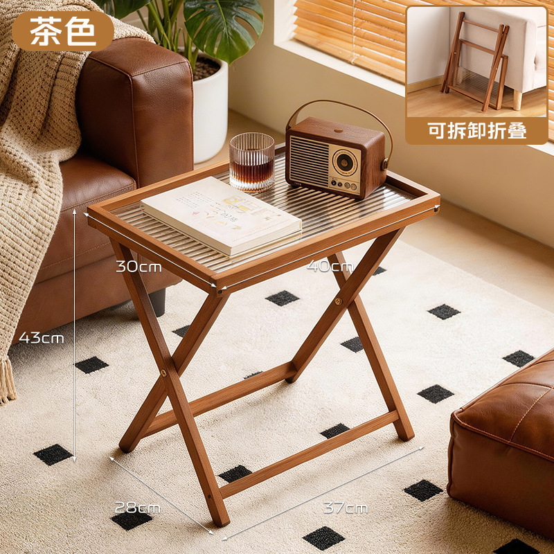 Changhong Transparent Countertop - Brown (Foldable)